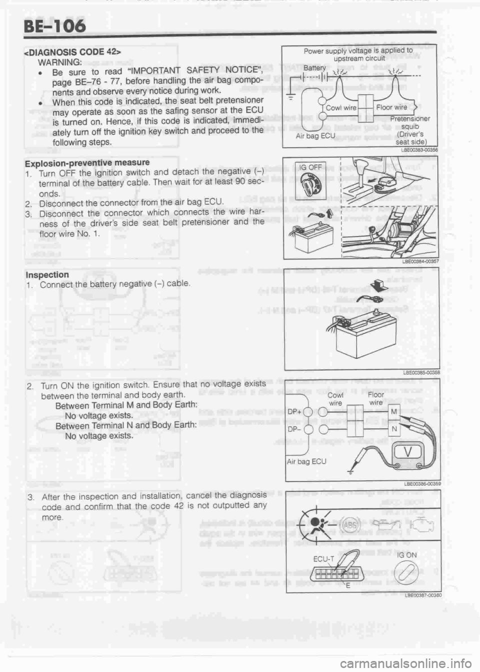 DAIHATSU MIRA 1998  Service Repair Manual 