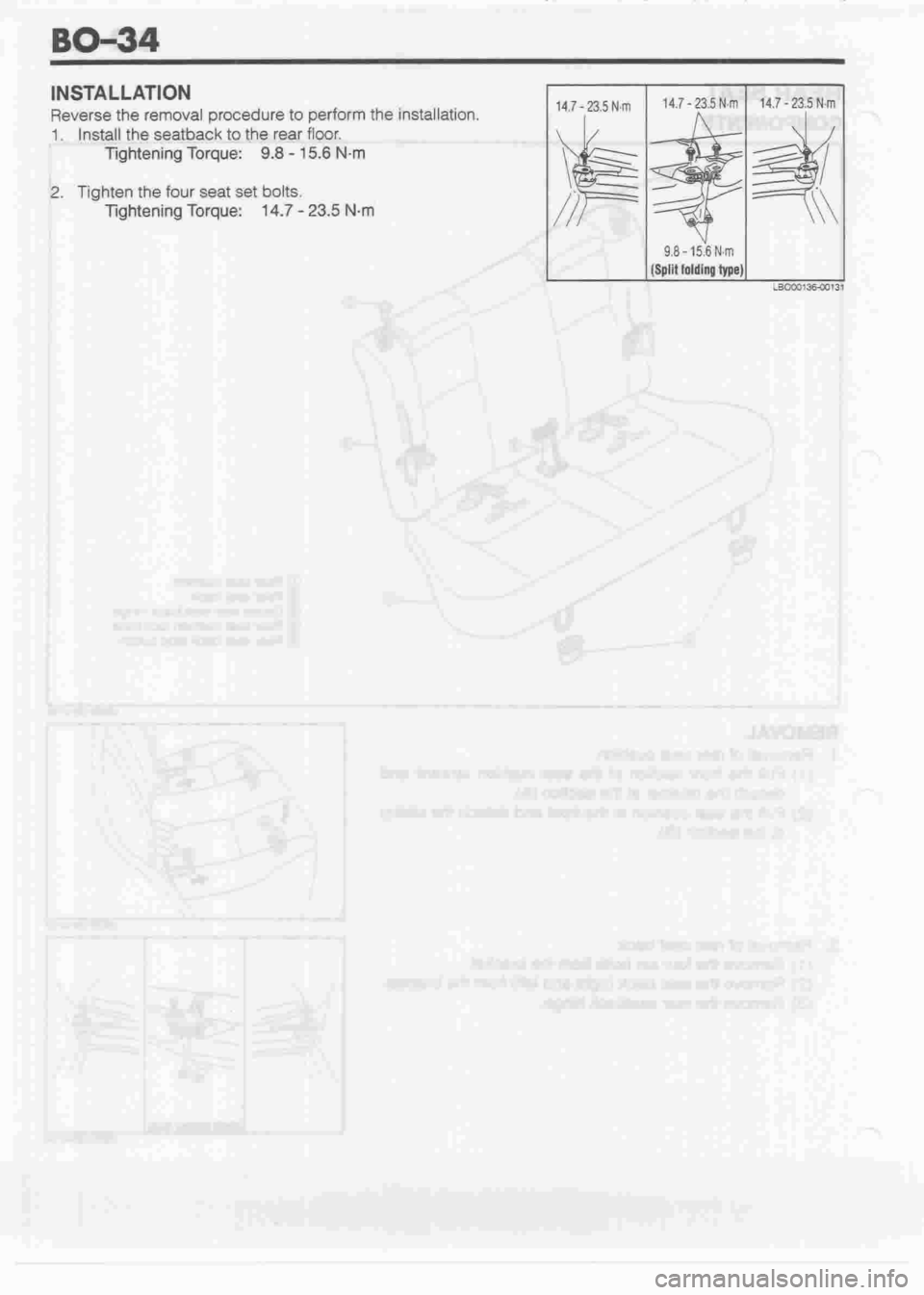 DAIHATSU MIRA 1998  Service Repair Manual 