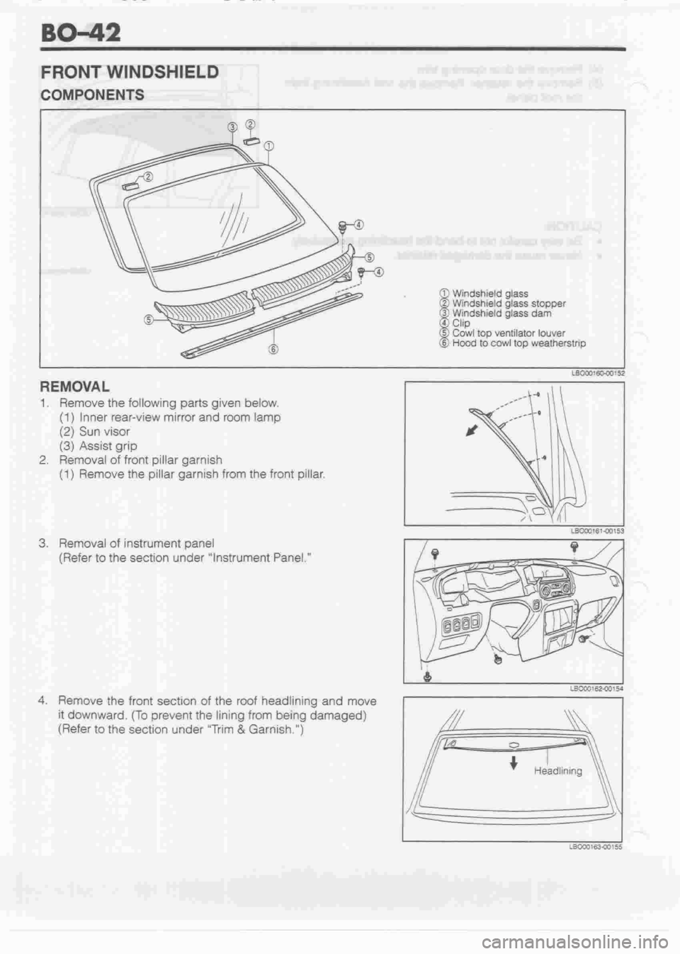 DAIHATSU MIRA 1998  Service Repair Manual 