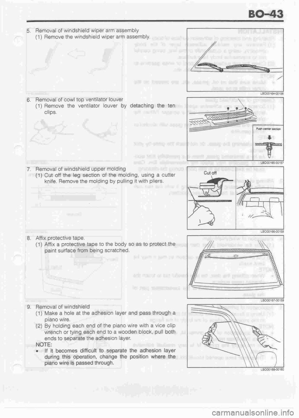 DAIHATSU MIRA 1998  Service Repair Manual 