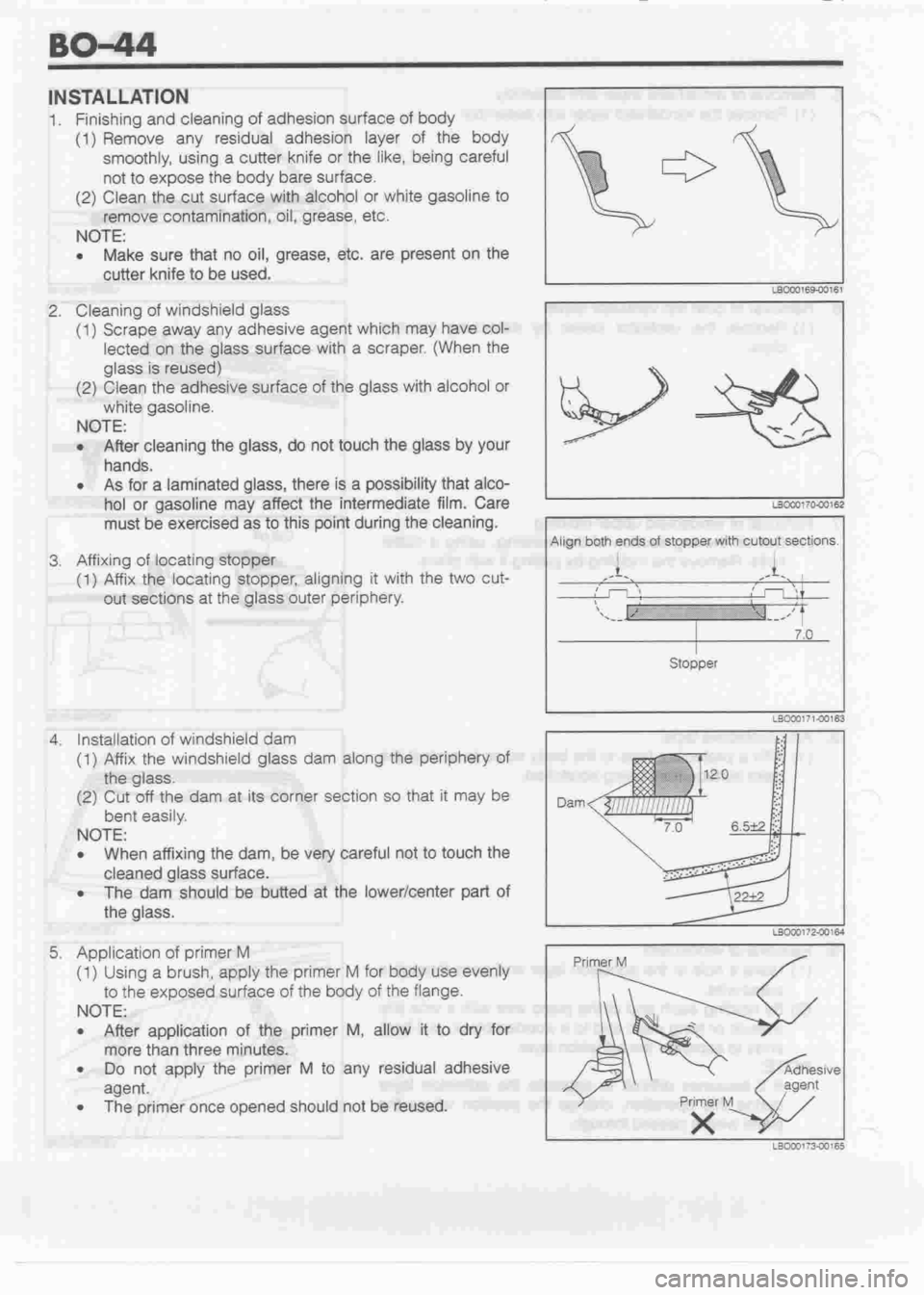 DAIHATSU MIRA 1998  Service Repair Manual 