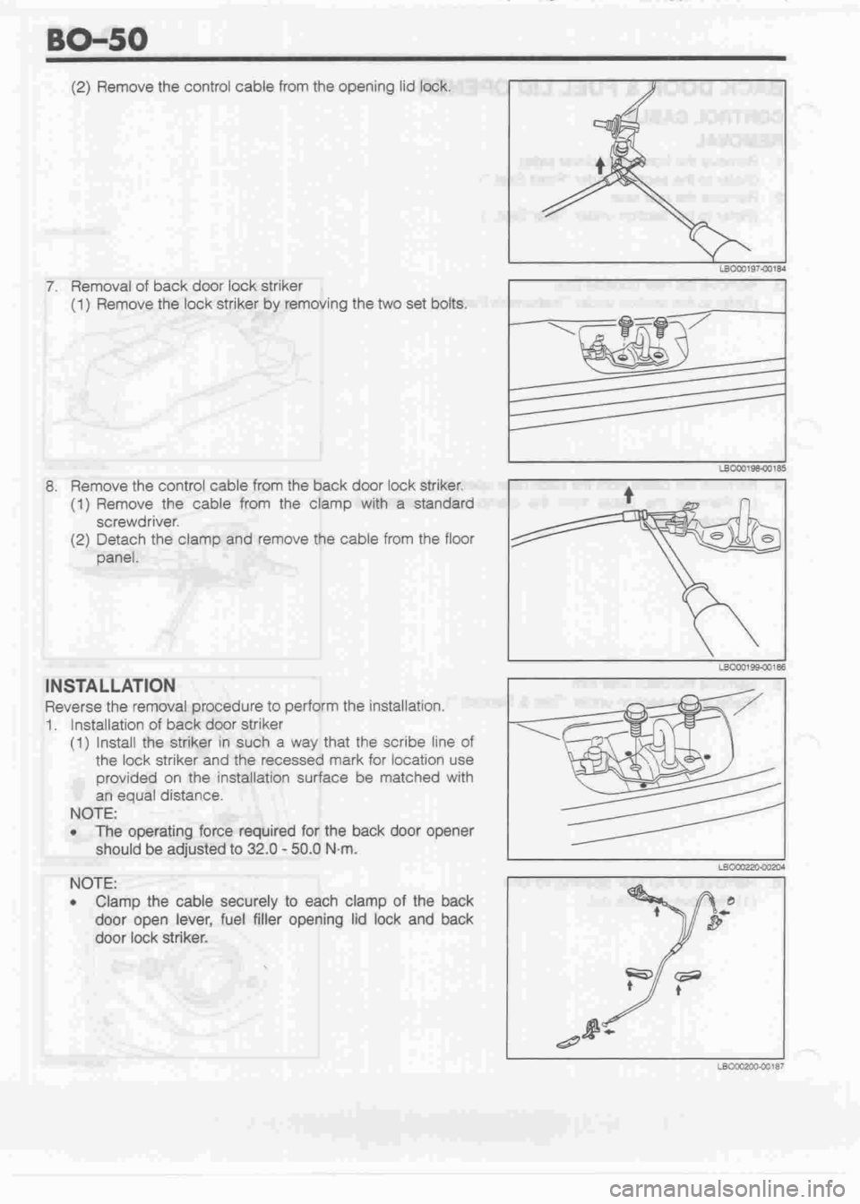 DAIHATSU MIRA 1998  Service Repair Manual 