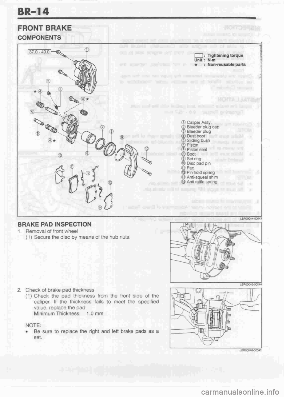 DAIHATSU MIRA 1998  Service Repair Manual 