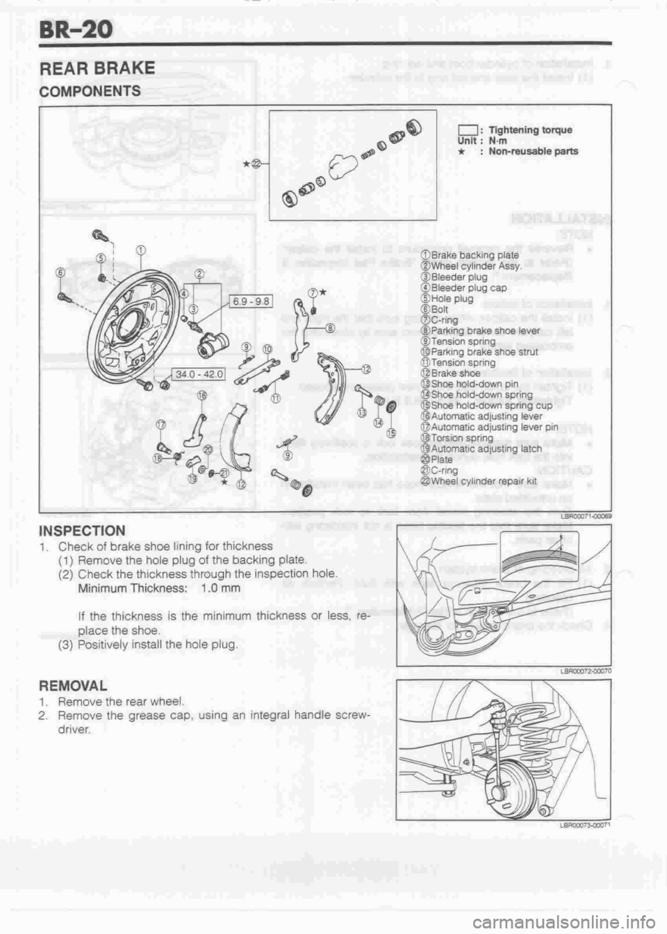 DAIHATSU MIRA 1998  Service Repair Manual 