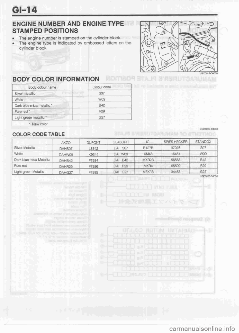 DAIHATSU MIRA 1998  Service Repair Manual 