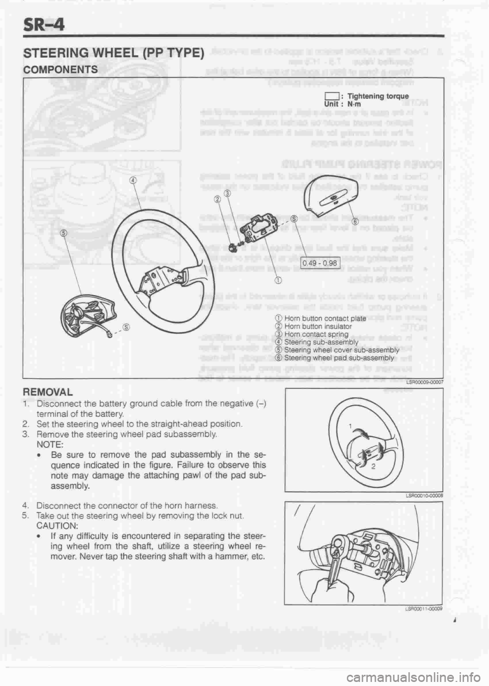 DAIHATSU MIRA 1998  Service Repair Manual 