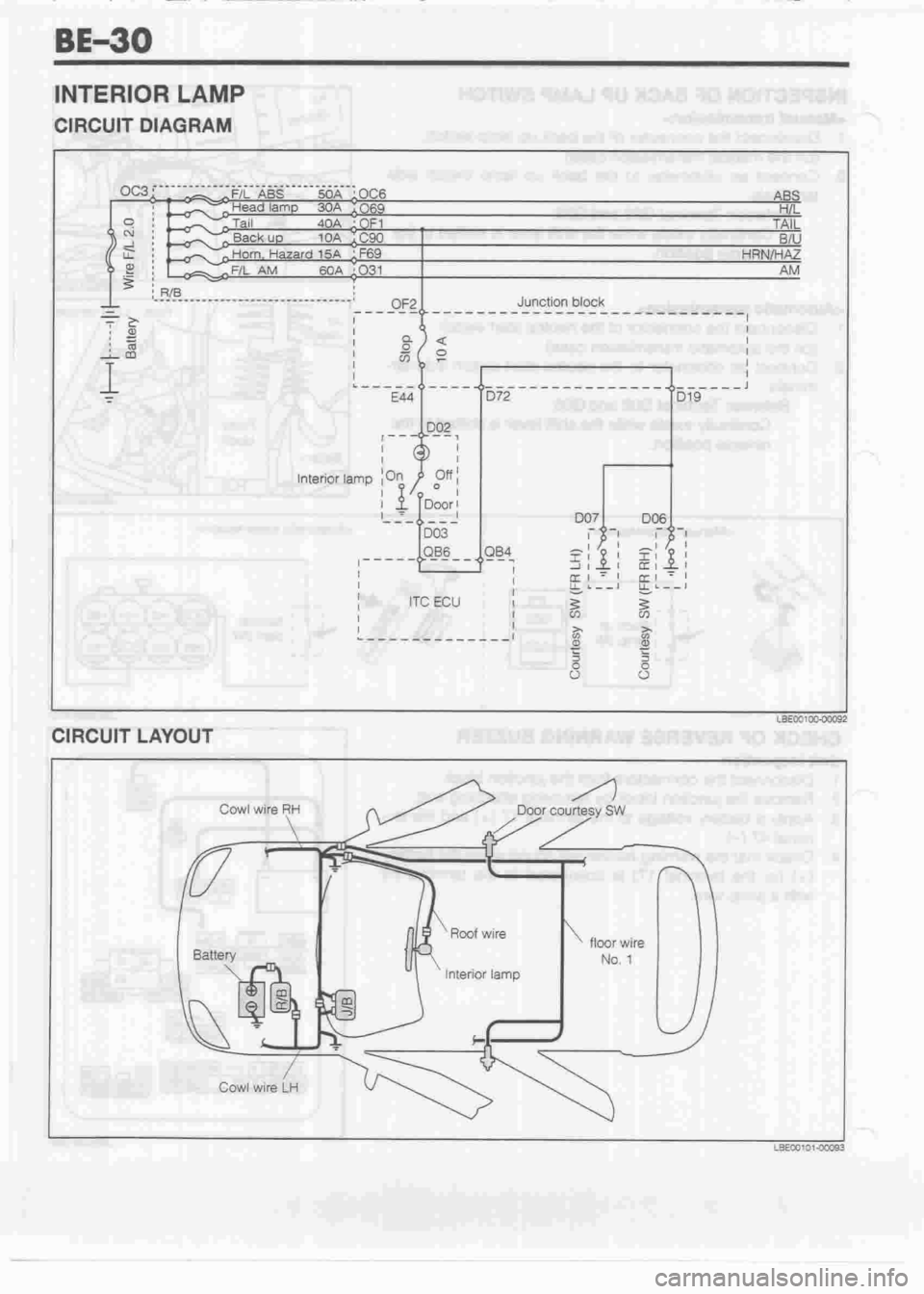 DAIHATSU MIRA 1998  Service Repair Manual 