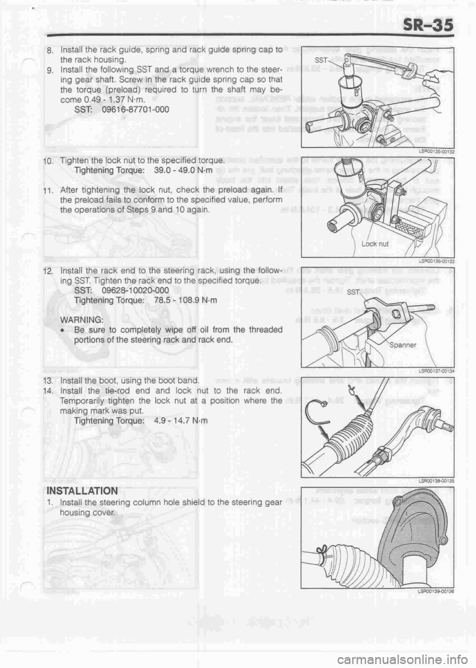 DAIHATSU MIRA 1998  Service Repair Manual 