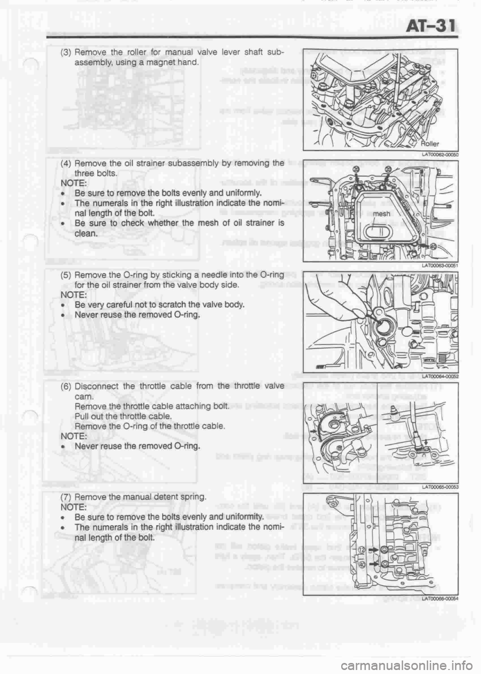DAIHATSU MIRA 1998  Service Repair Manual 