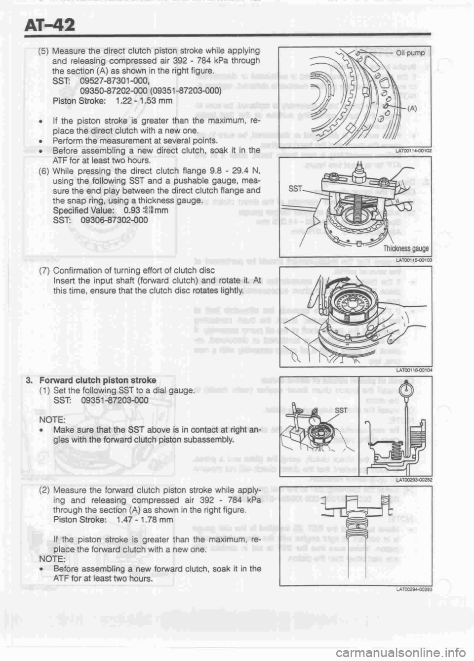 DAIHATSU MIRA 1998  Service Repair Manual 