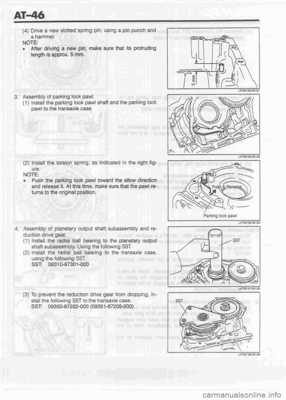 DAIHATSU MIRA 1998  Service Repair Manual 