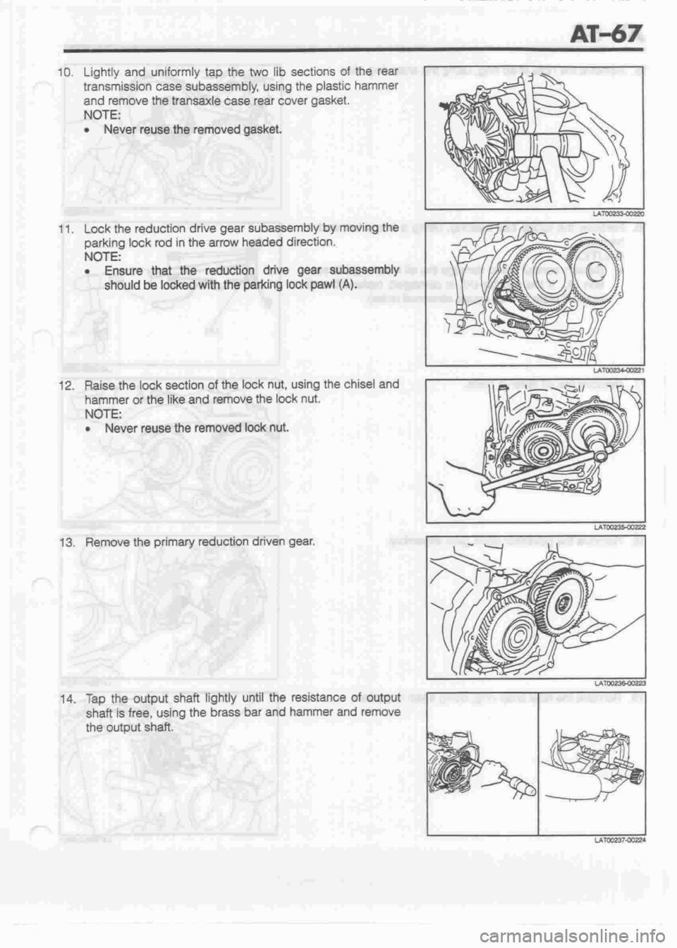 DAIHATSU MIRA 1998  Service Repair Manual 