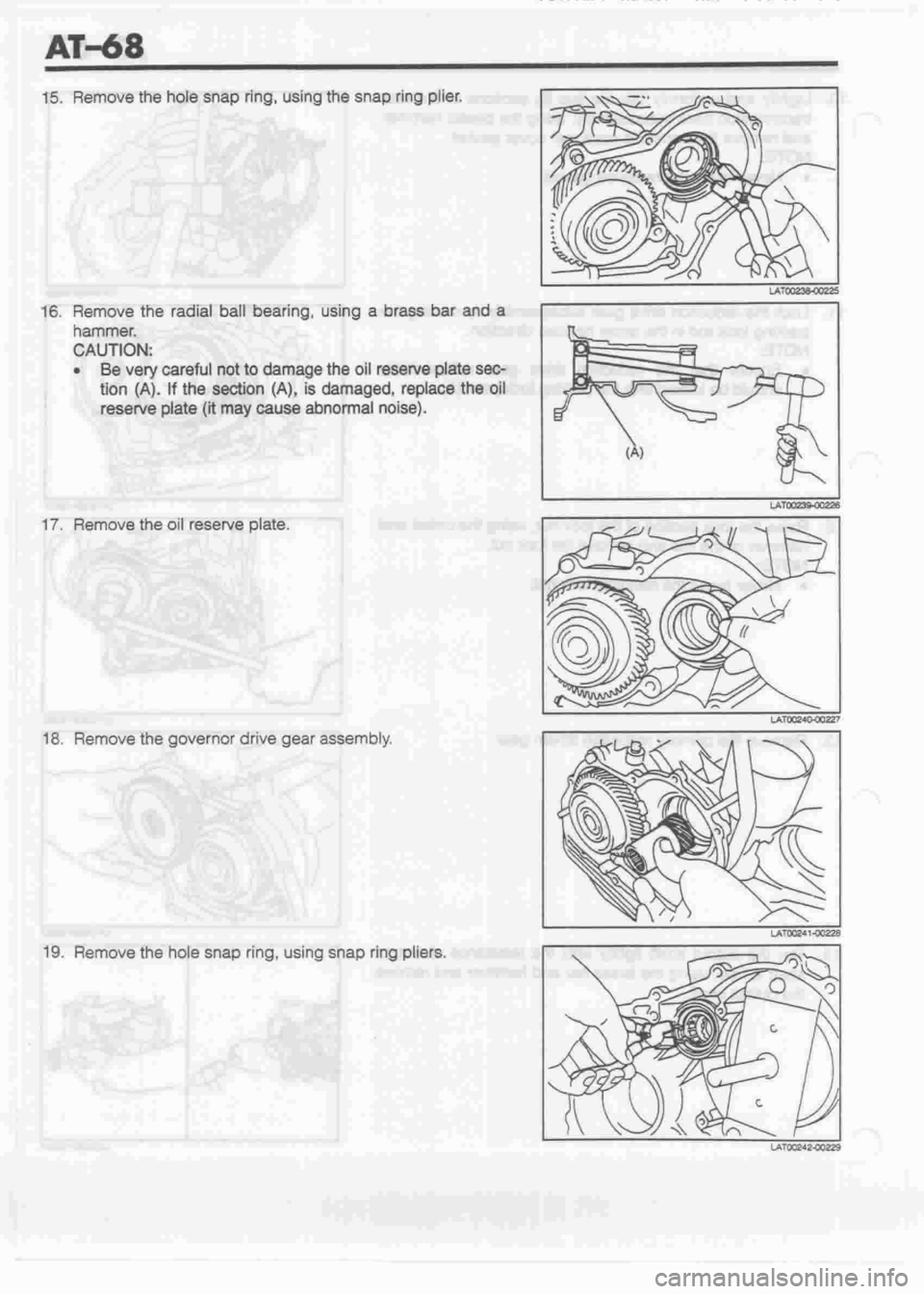DAIHATSU MIRA 1998  Service Repair Manual 