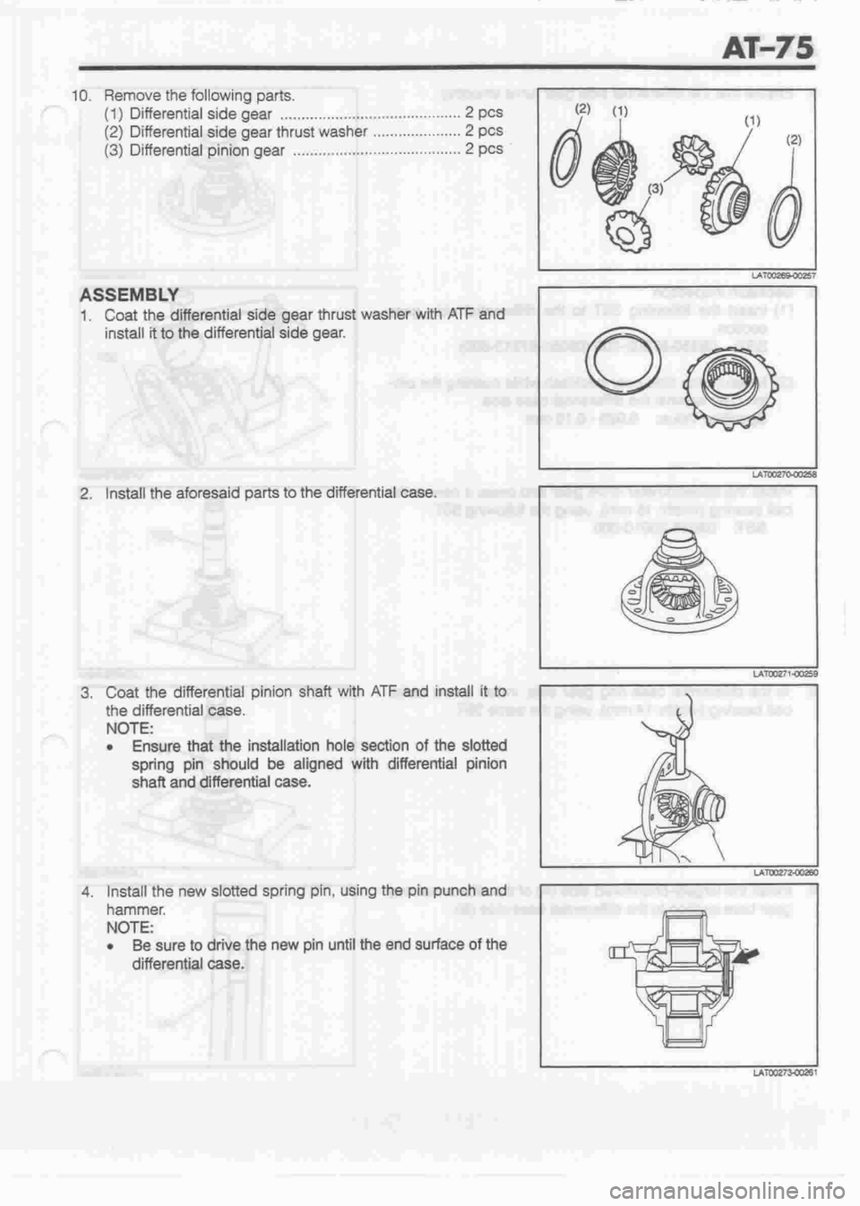 DAIHATSU MIRA 1998  Service Repair Manual 