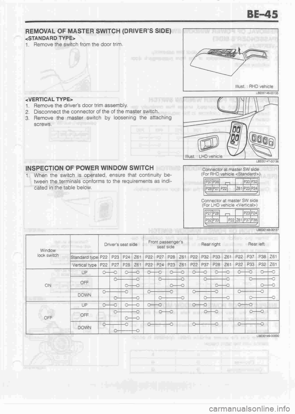 DAIHATSU MIRA 1998  Service Repair Manual 
