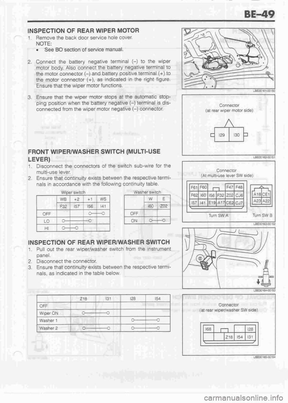 DAIHATSU MIRA 1998  Service Repair Manual 