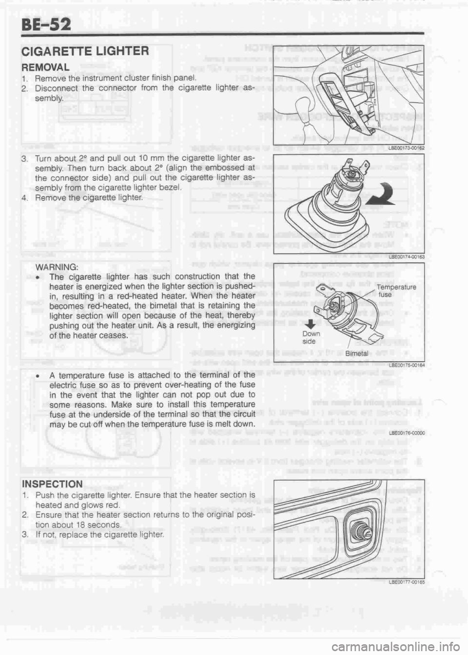 DAIHATSU MIRA 1998  Service Repair Manual 