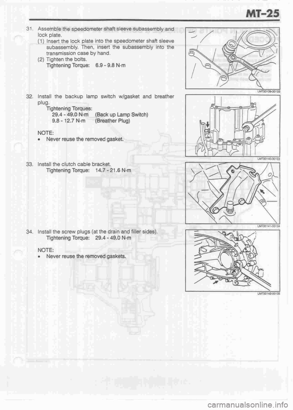 DAIHATSU MIRA 1998  Service Repair Manual 