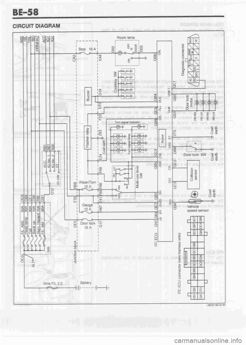 DAIHATSU MIRA 1998  Service Repair Manual 