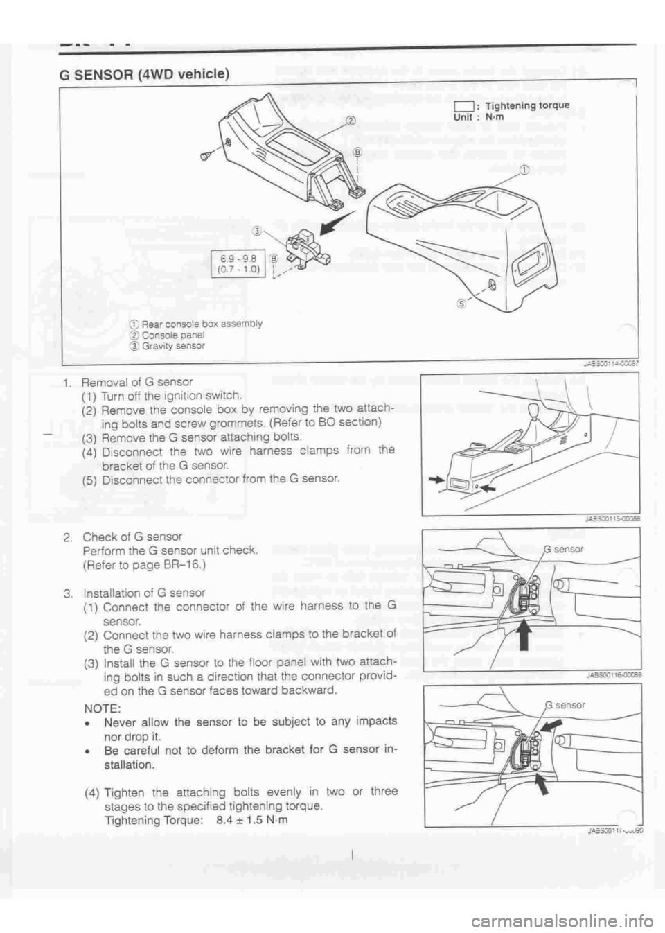 DAIHATSU TERIOS 2000  Service Repair Manual 
 
www.WorkshopManuals.co.uk

 
Purchased from www.WorkshopManuals.co.uk 