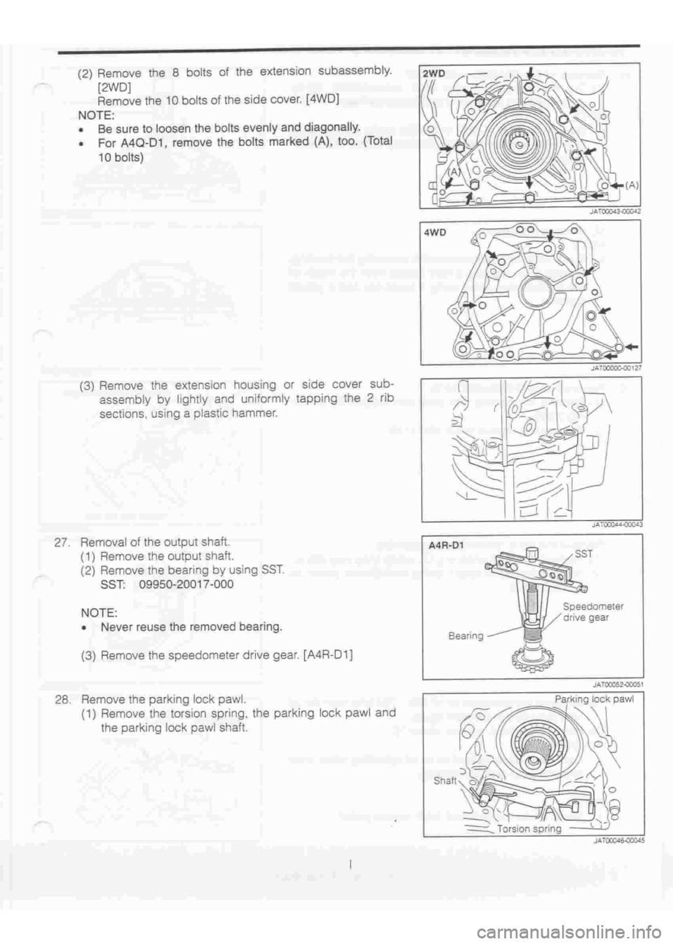 DAIHATSU TERIOS 2000  Service Repair Manual 
 
www.WorkshopManuals.co.uk

 
Purchased from www.WorkshopManuals.co.uk 