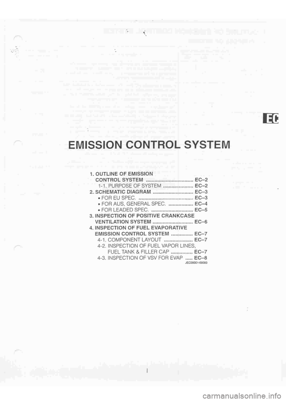 DAIHATSU TERIOS 2000  Service Repair Manual 
 
www.WorkshopManuals.co.uk

 
Purchased from www.WorkshopManuals.co.uk 
