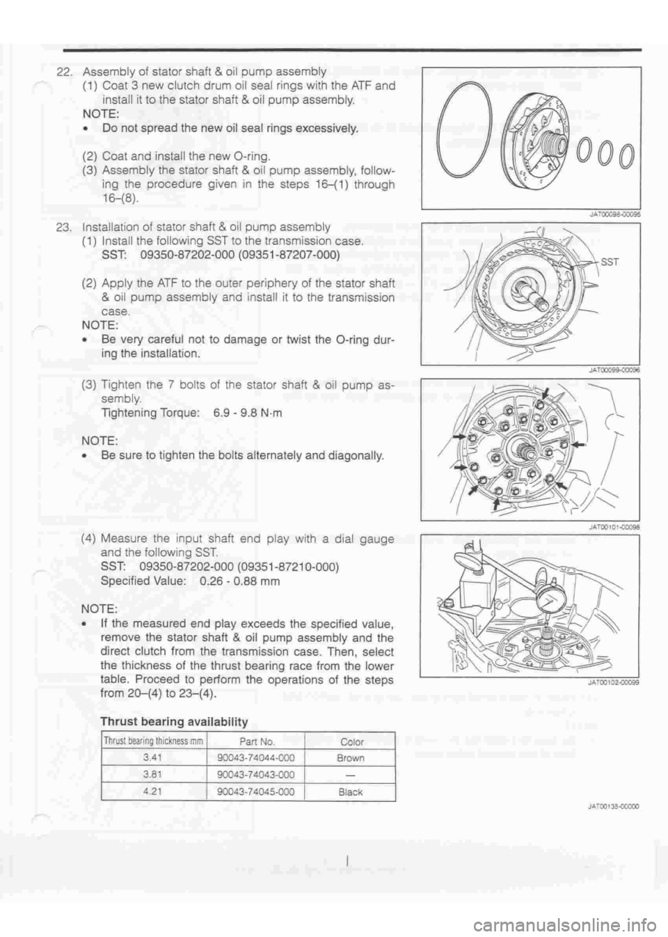 DAIHATSU TERIOS 2000  Service Repair Manual 
 
www.WorkshopManuals.co.uk

 
Purchased from www.WorkshopManuals.co.uk 