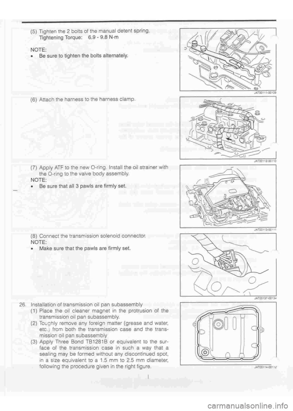 DAIHATSU TERIOS 2000  Service Repair Manual 
 
www.WorkshopManuals.co.uk

 
Purchased from www.WorkshopManuals.co.uk 