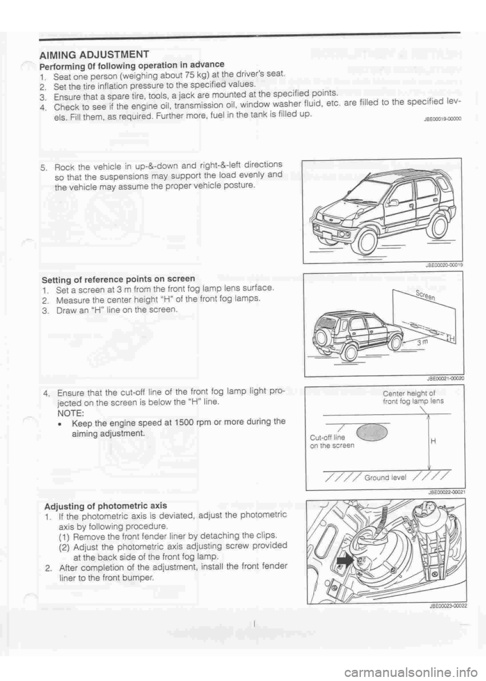 DAIHATSU TERIOS 2000  Service Repair Manual 
 
www.WorkshopManuals.co.uk

 
Purchased from www.WorkshopManuals.co.uk 