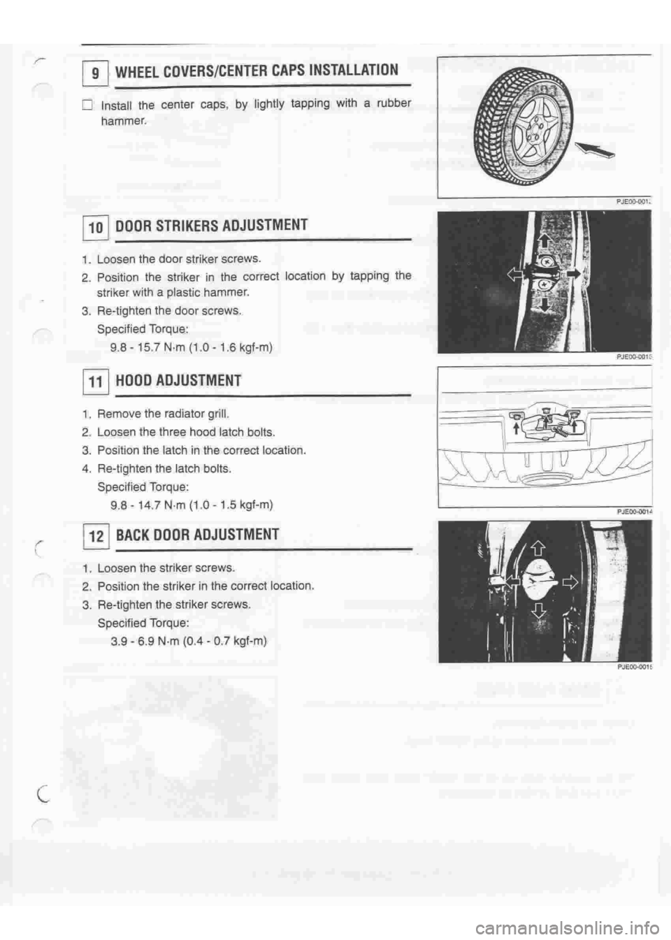 DAIHATSU TERIOS 2000  Service Repair Manual 
 
www.WorkshopManuals.co.uk

 
Purchased from www.WorkshopManuals.co.uk 