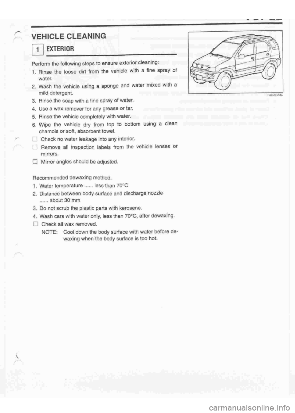DAIHATSU TERIOS 2000  Service Repair Manual 
 
www.WorkshopManuals.co.uk

 
Purchased from www.WorkshopManuals.co.uk 
