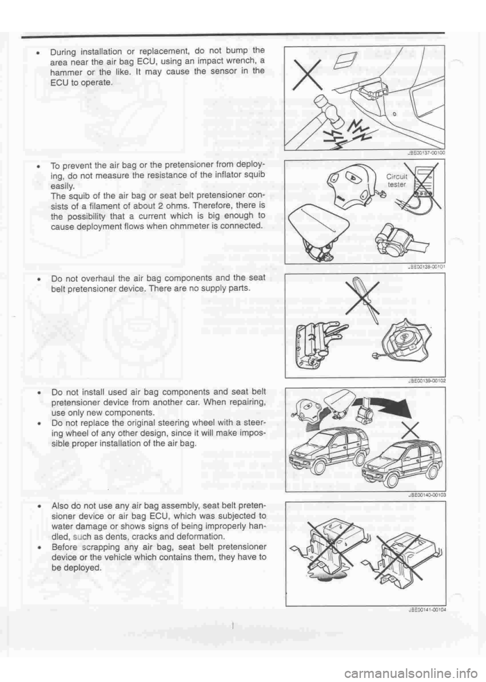 DAIHATSU TERIOS 2000  Service Repair Manual 
 
www.WorkshopManuals.co.uk

 
Purchased from www.WorkshopManuals.co.uk 