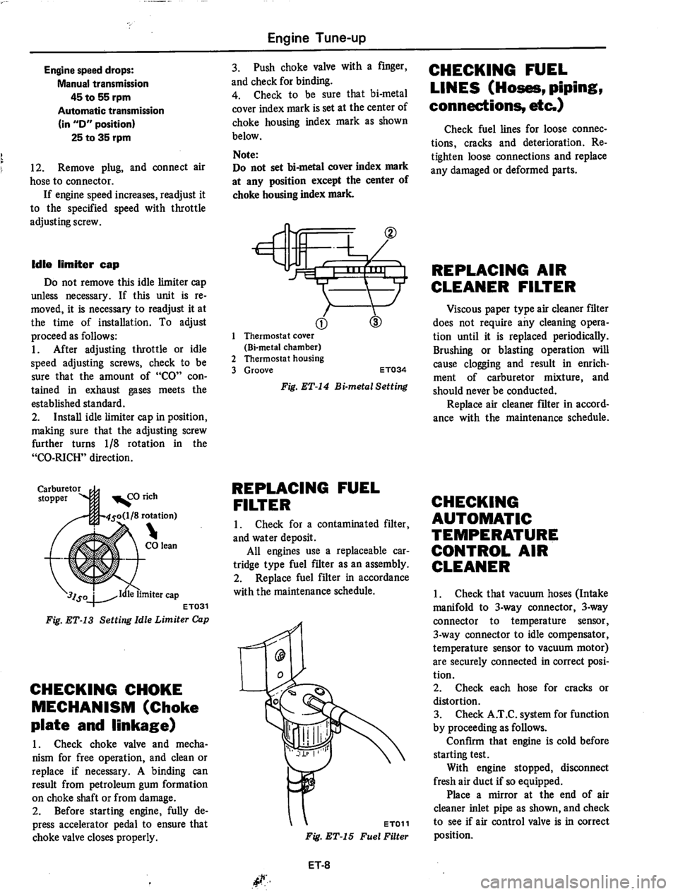 DATSUN 280Z 1977  Service Repair Manual 