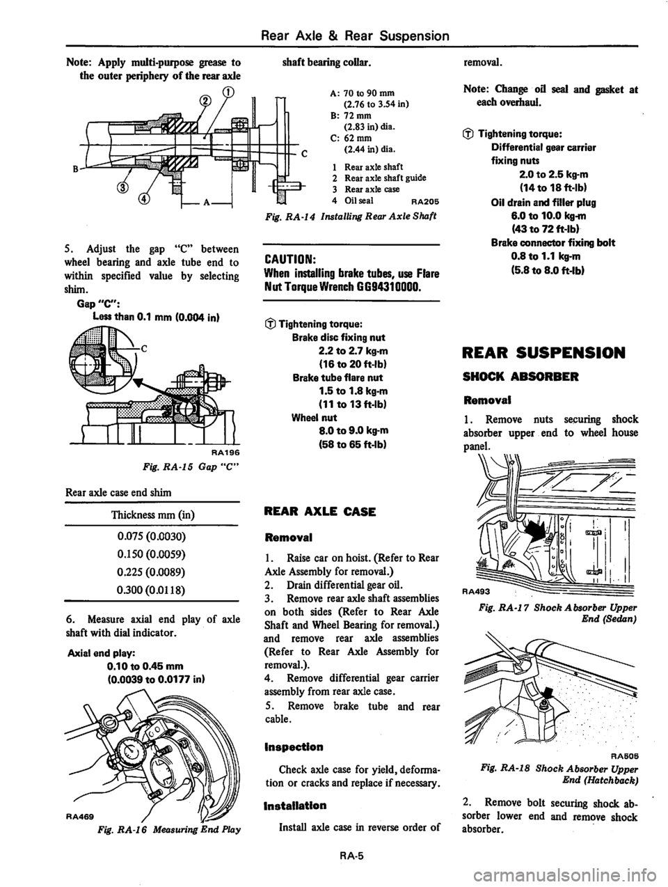 DATSUN 280Z 1977  Service Repair Manual 