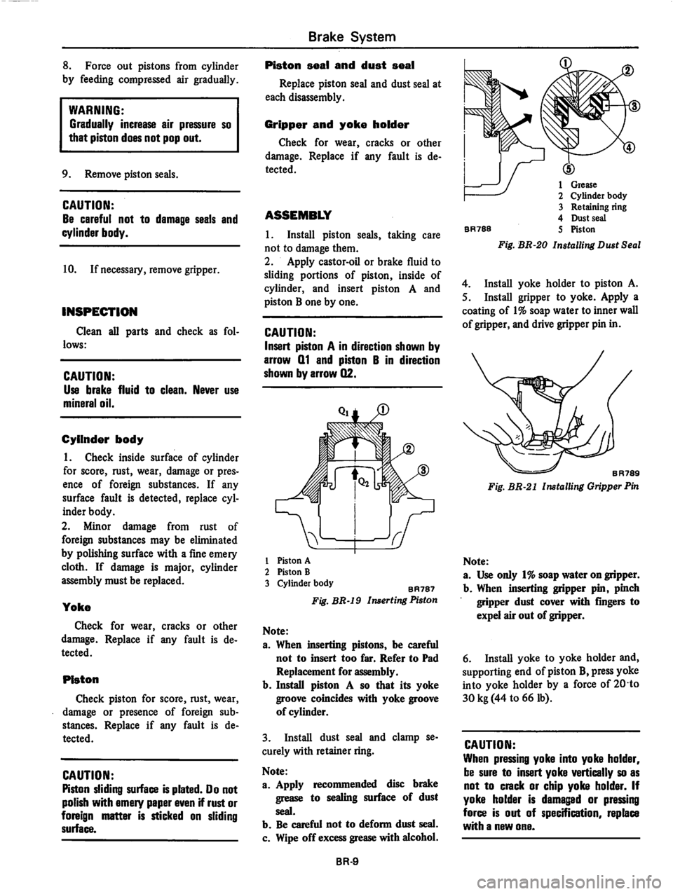 DATSUN 280Z 1977  Service Repair Manual 