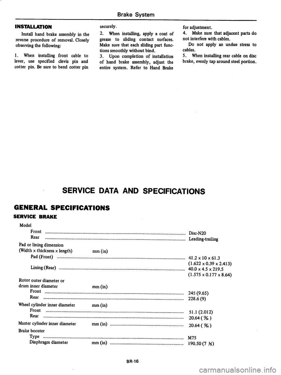 DATSUN 280Z 1977  Service Repair Manual 