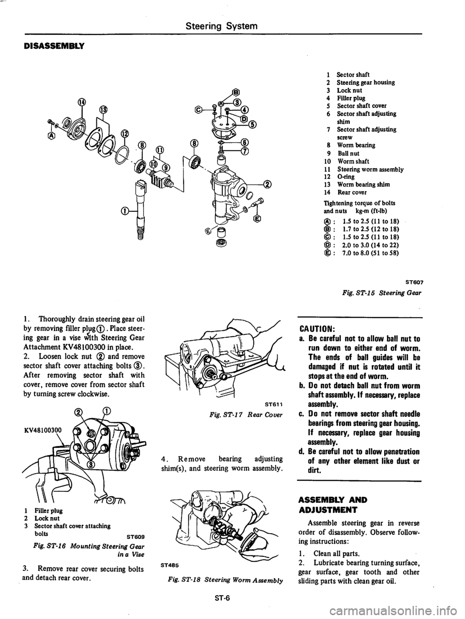 DATSUN 280Z 1977  Service Repair Manual 