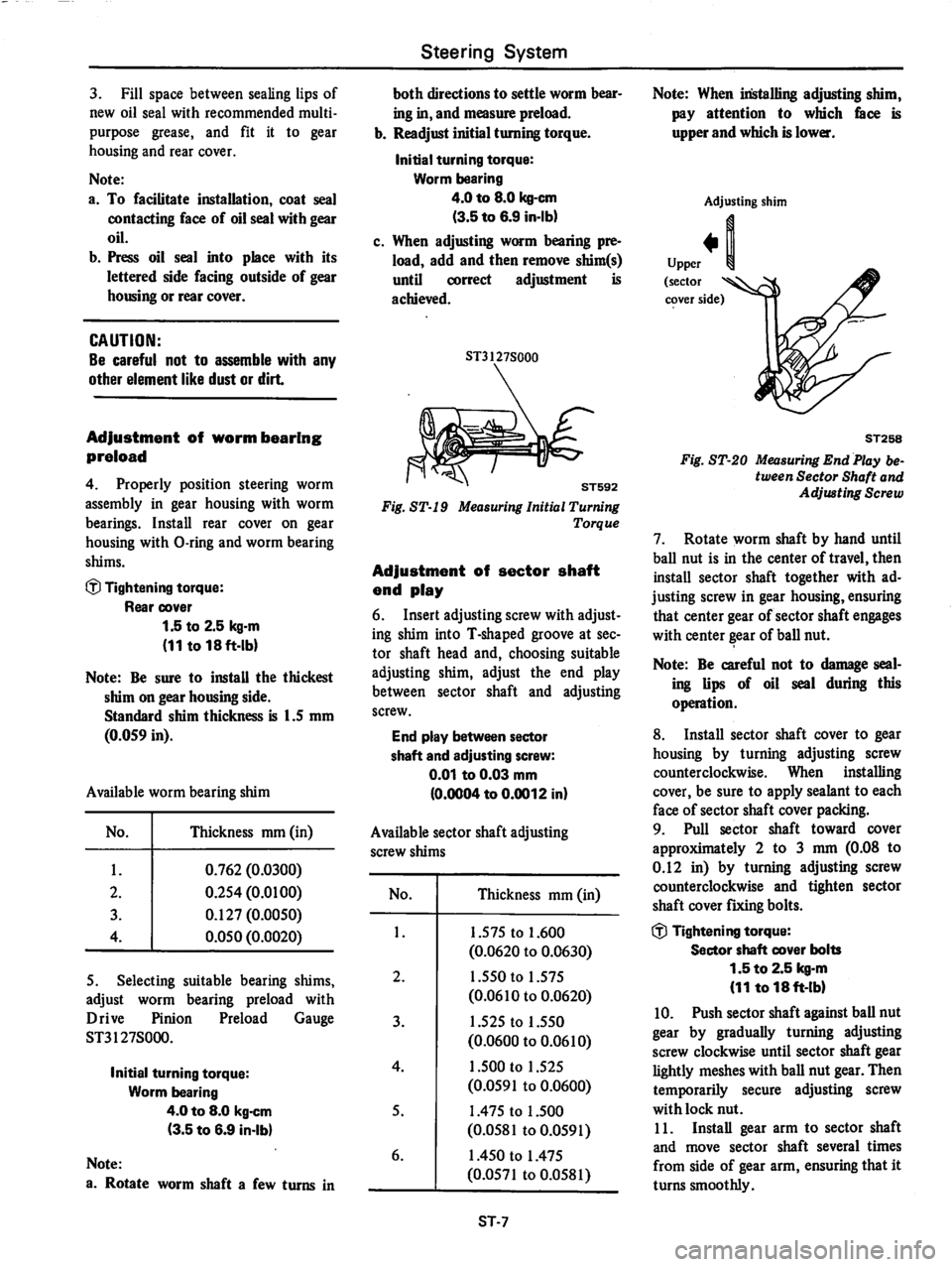 DATSUN 280Z 1977  Service Repair Manual 