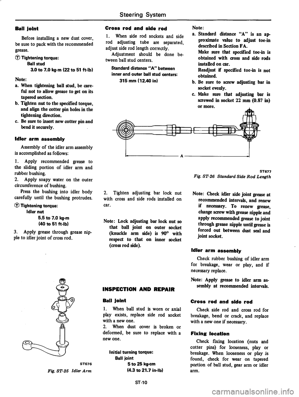 DATSUN 280Z 1977  Service Repair Manual 