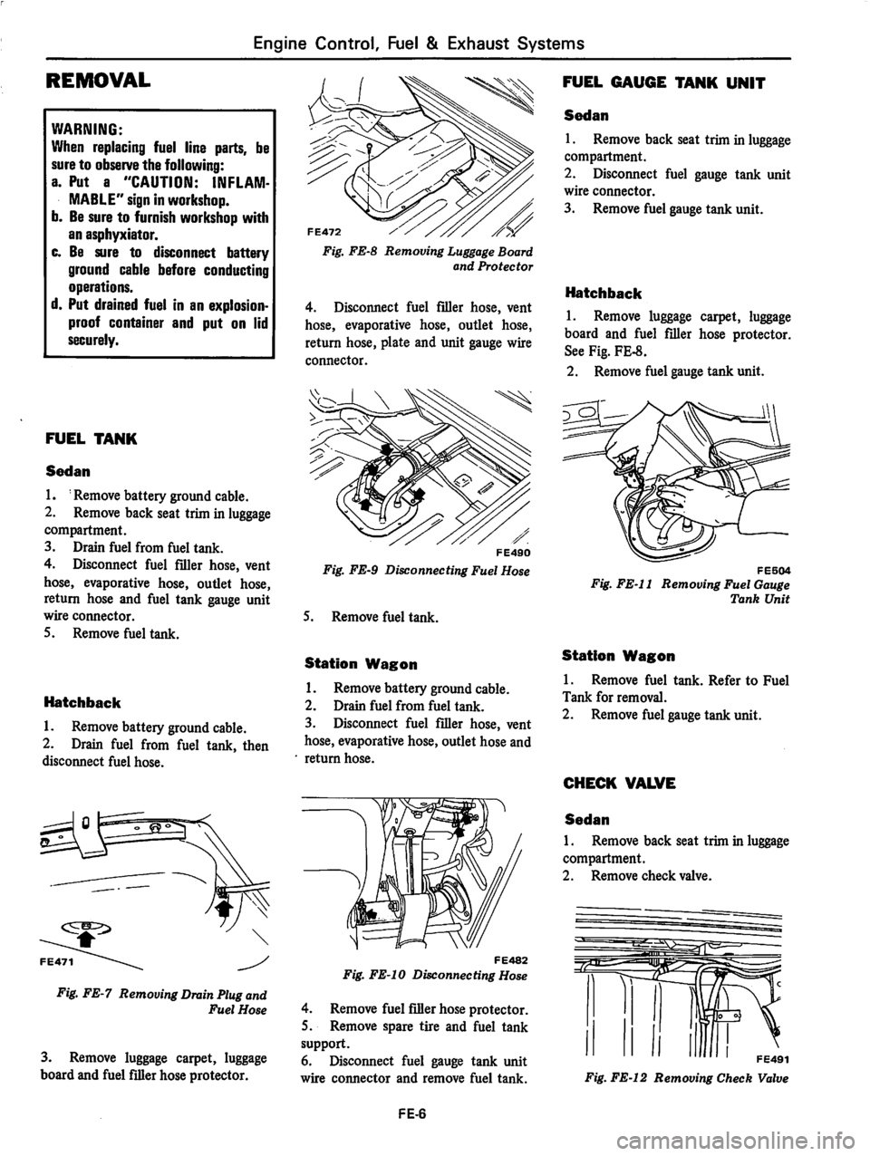 DATSUN 280Z 1977  Service Repair Manual 