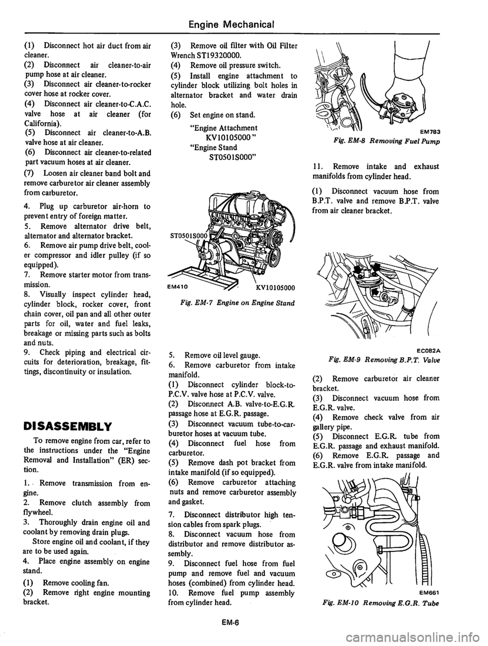 DATSUN 280Z 1977  Service Repair Manual 