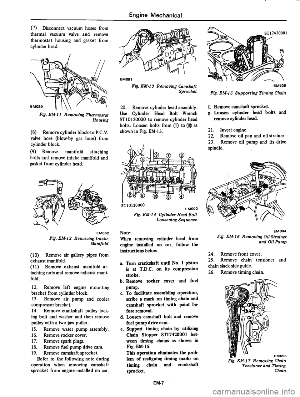 DATSUN 280Z 1977  Service Repair Manual 