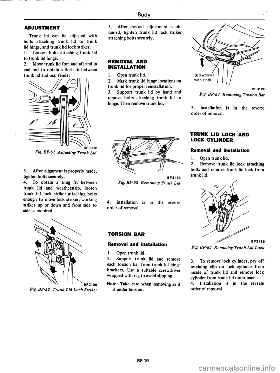DATSUN 280Z 1977  Service Repair Manual 