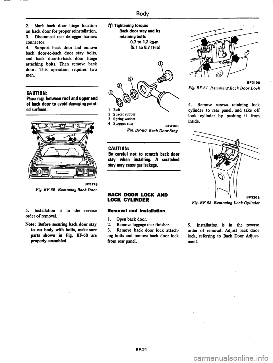 DATSUN 280Z 1977  Service Repair Manual 