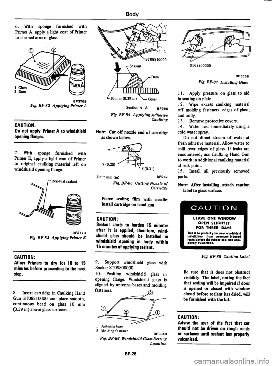 DATSUN 280Z 1977  Service Repair Manual 