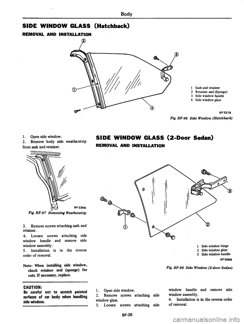 DATSUN 280Z 1977  Service Repair Manual 