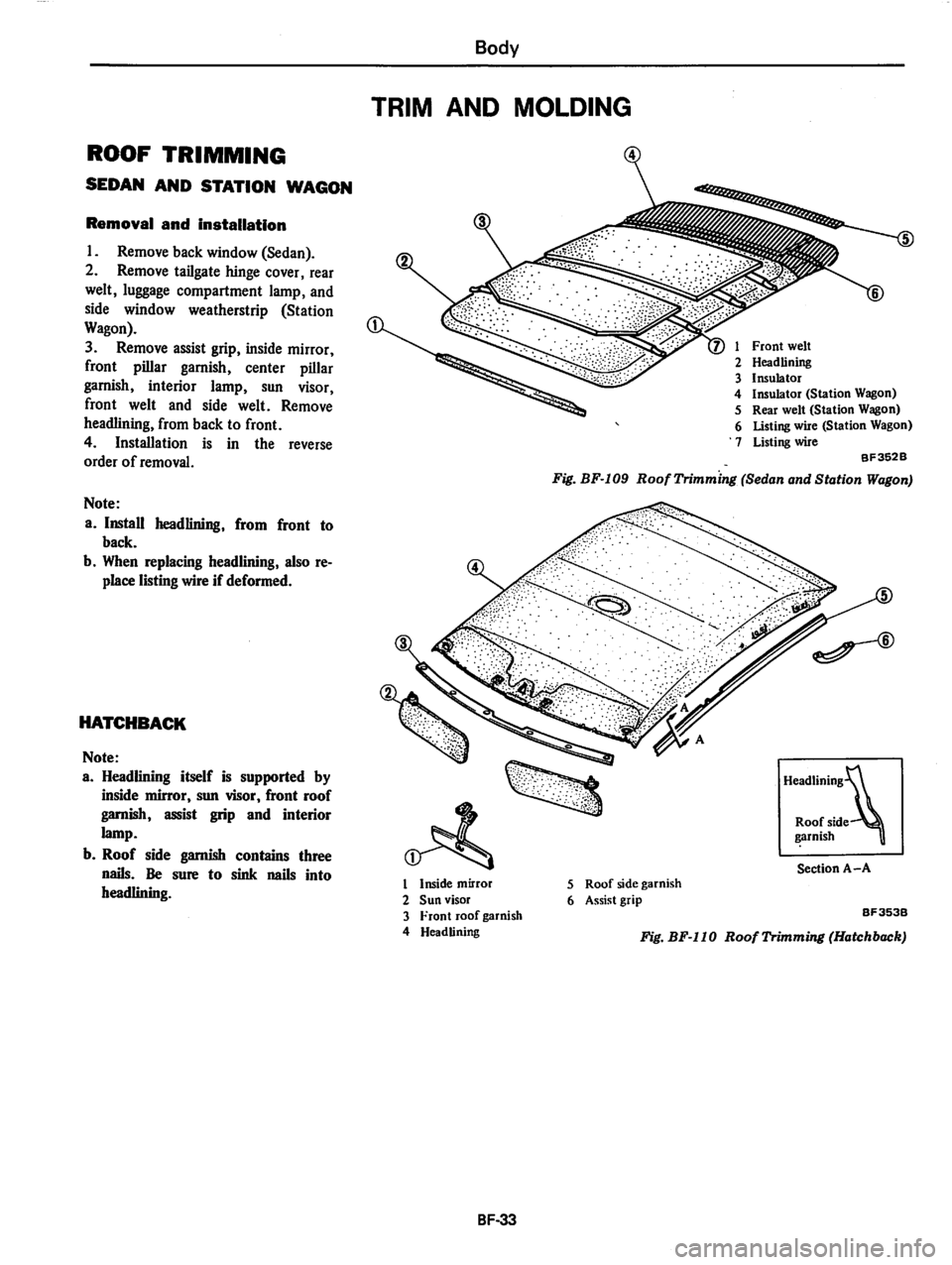 DATSUN 280Z 1977  Service Repair Manual 