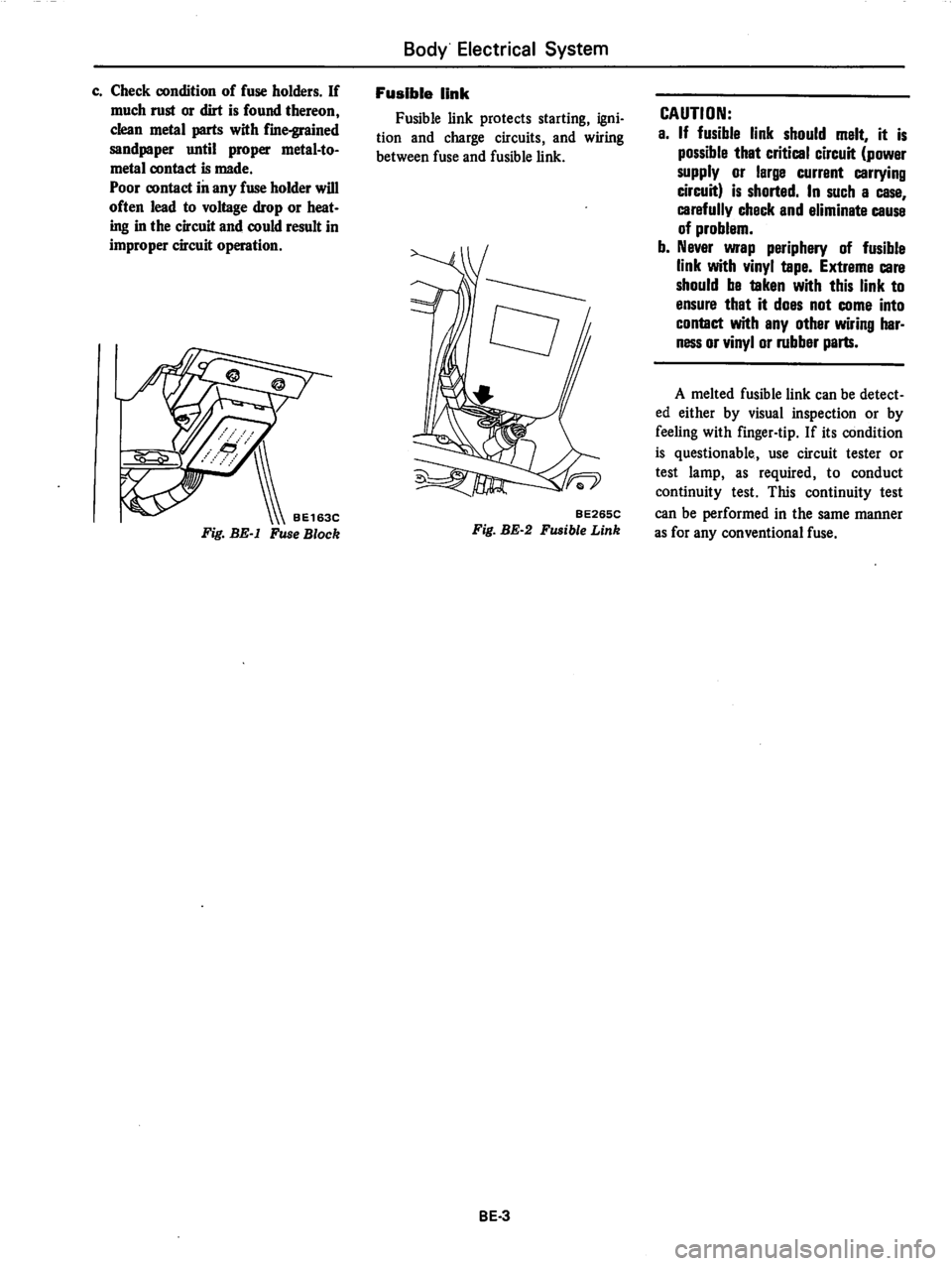 DATSUN 280Z 1977  Service Repair Manual 