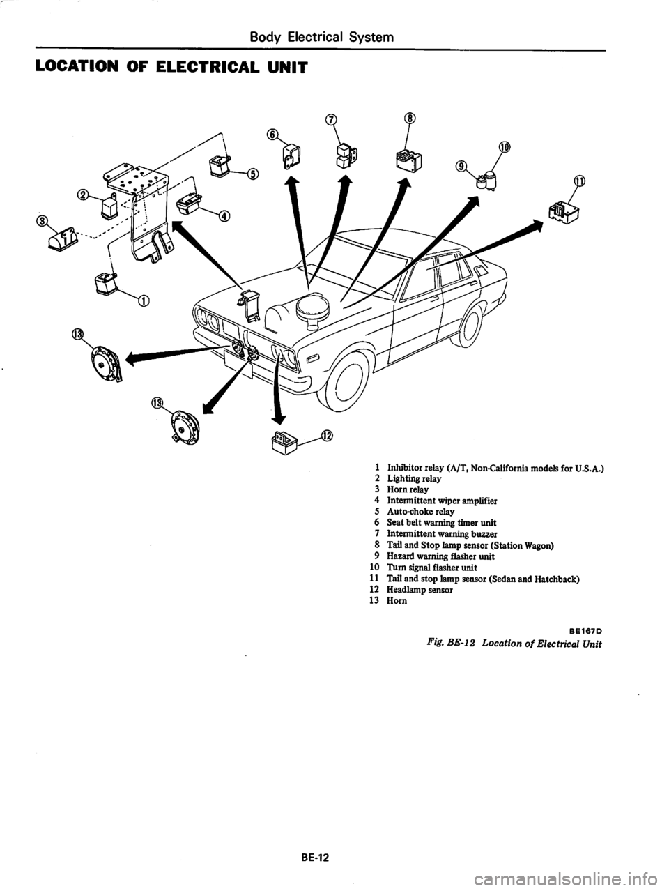 DATSUN 280Z 1977  Service Repair Manual 