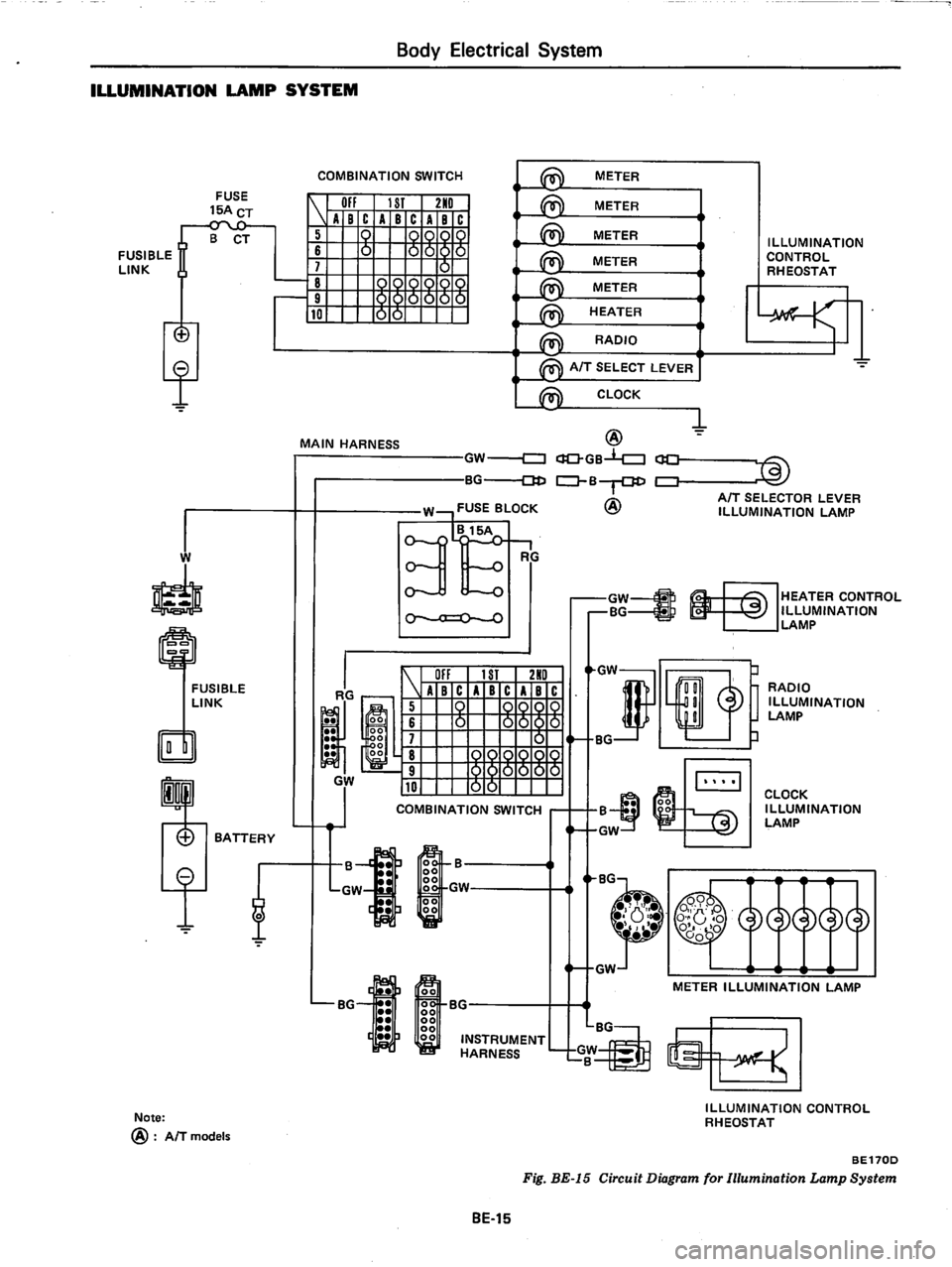 DATSUN 280Z 1977  Service Repair Manual 